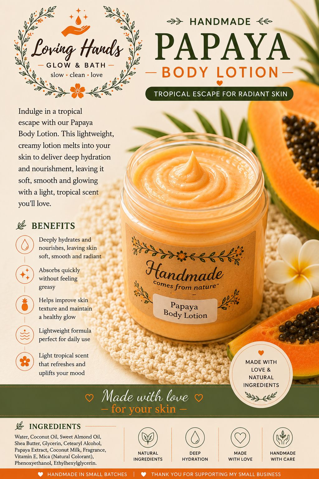 Papaya Body Lotion