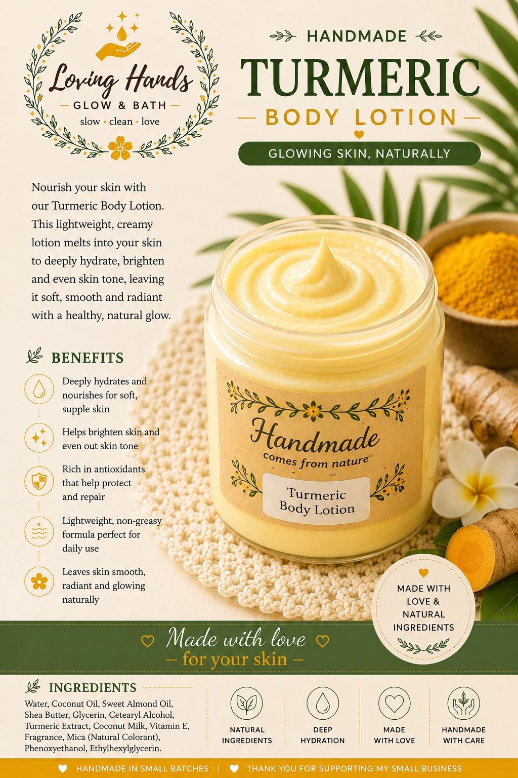 Turmeric Body Lotion