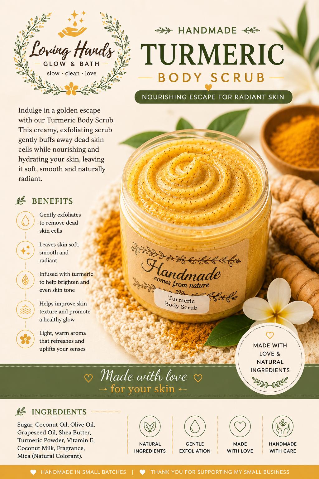 Turmeric Body Scrub