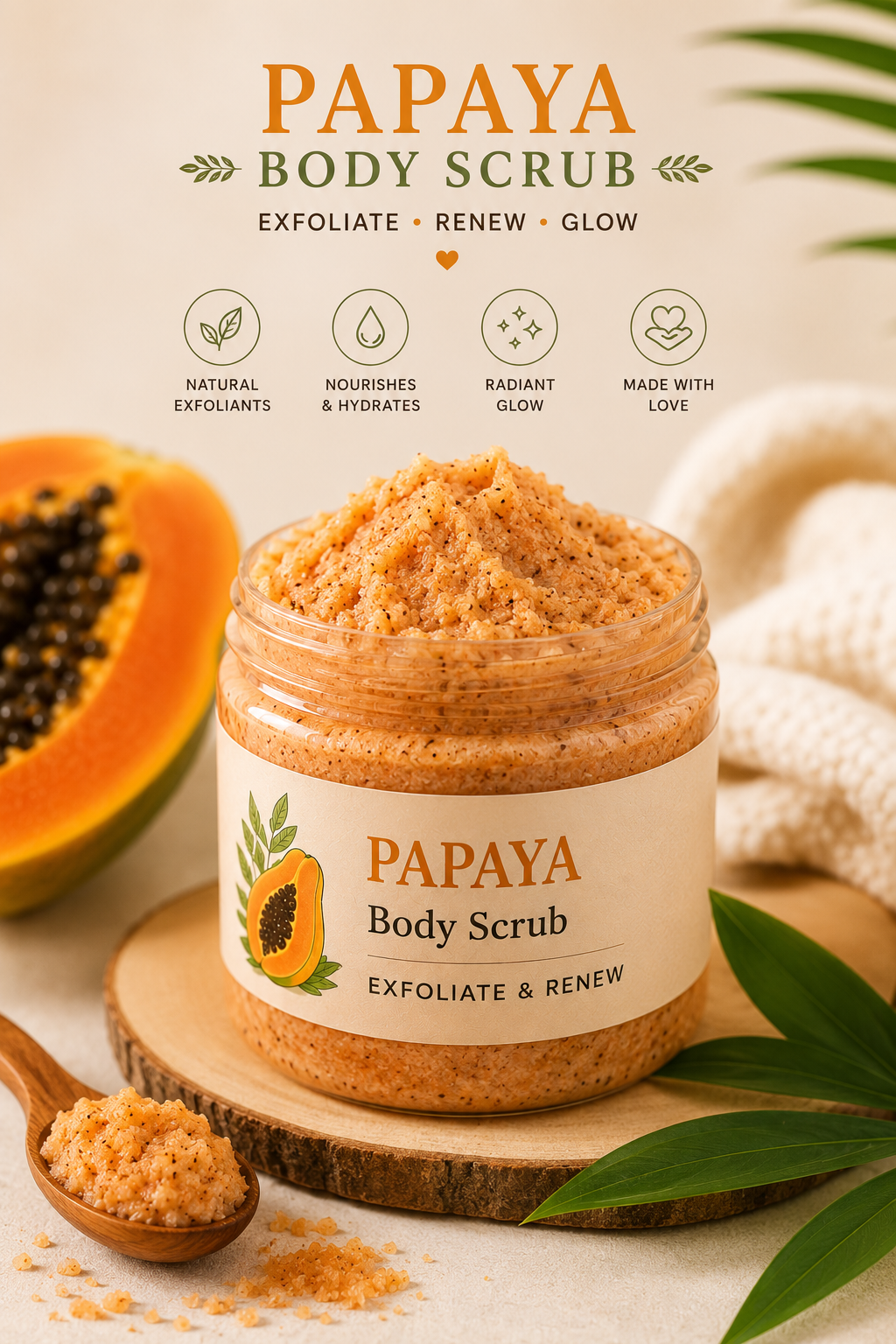 Papaya Body Scrub