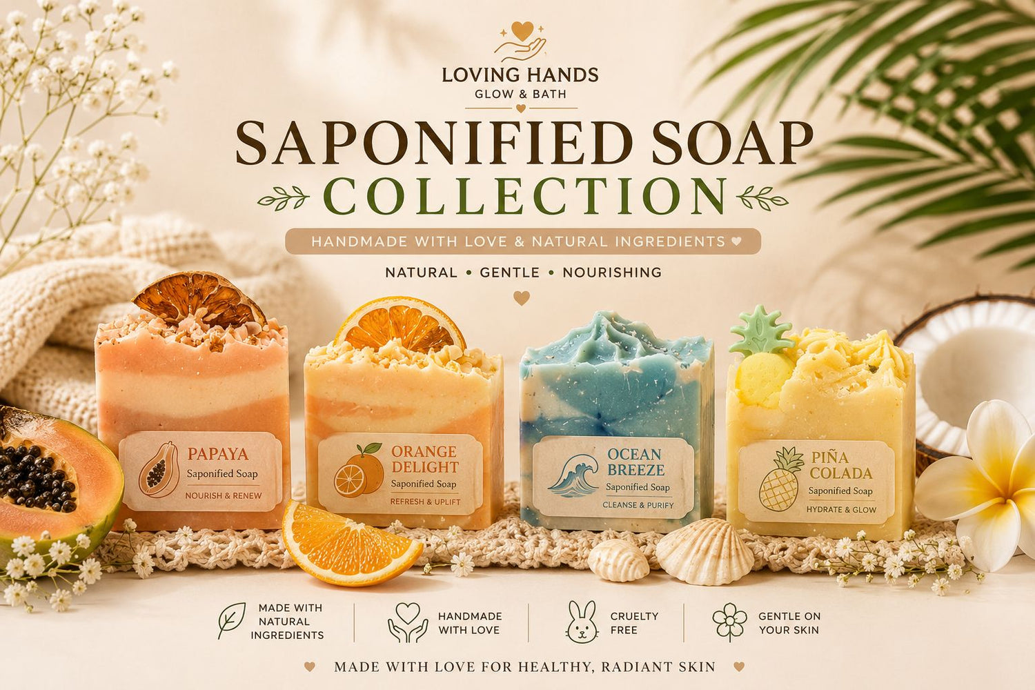 Saponified Soaps