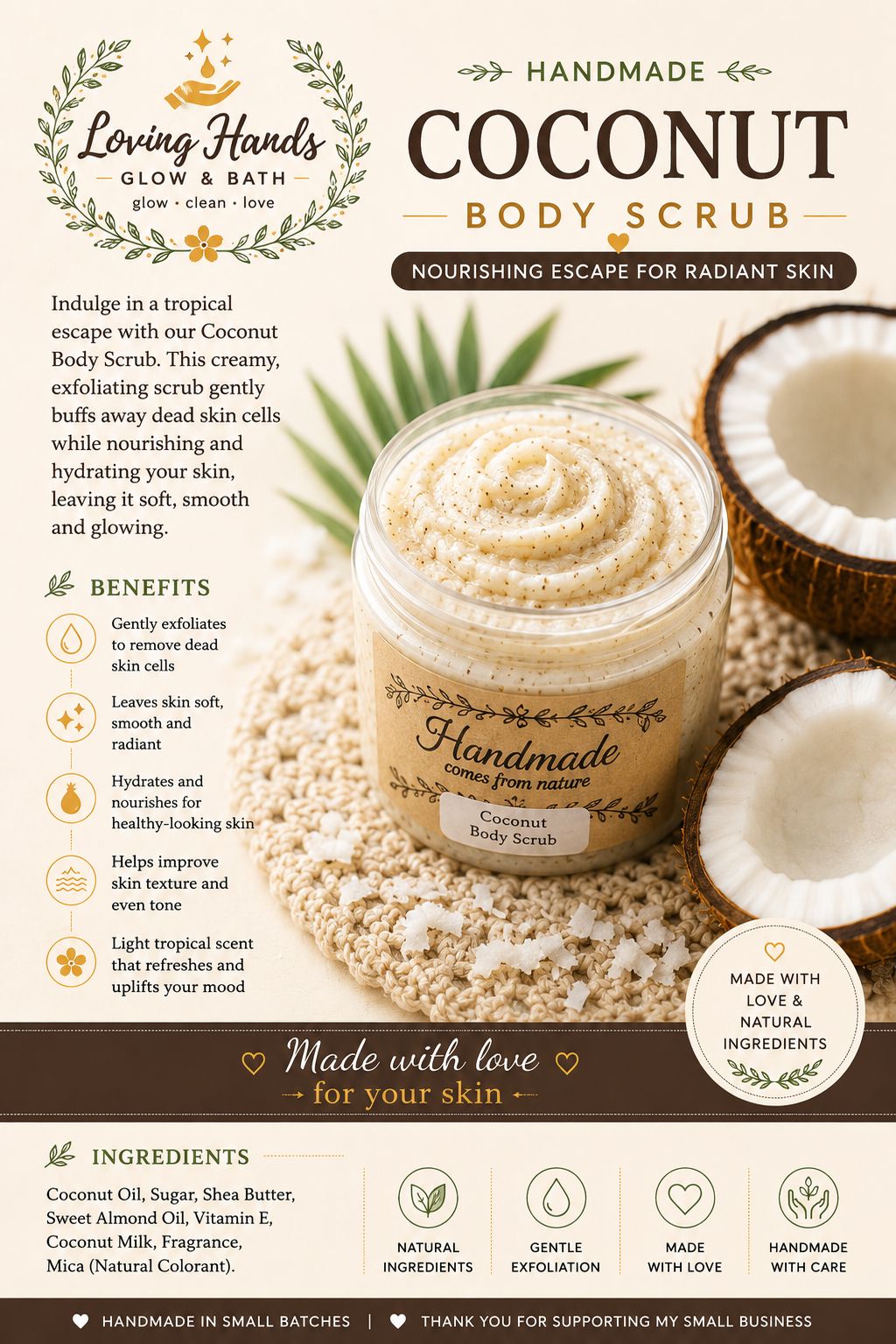 Coconut Body Scrub
