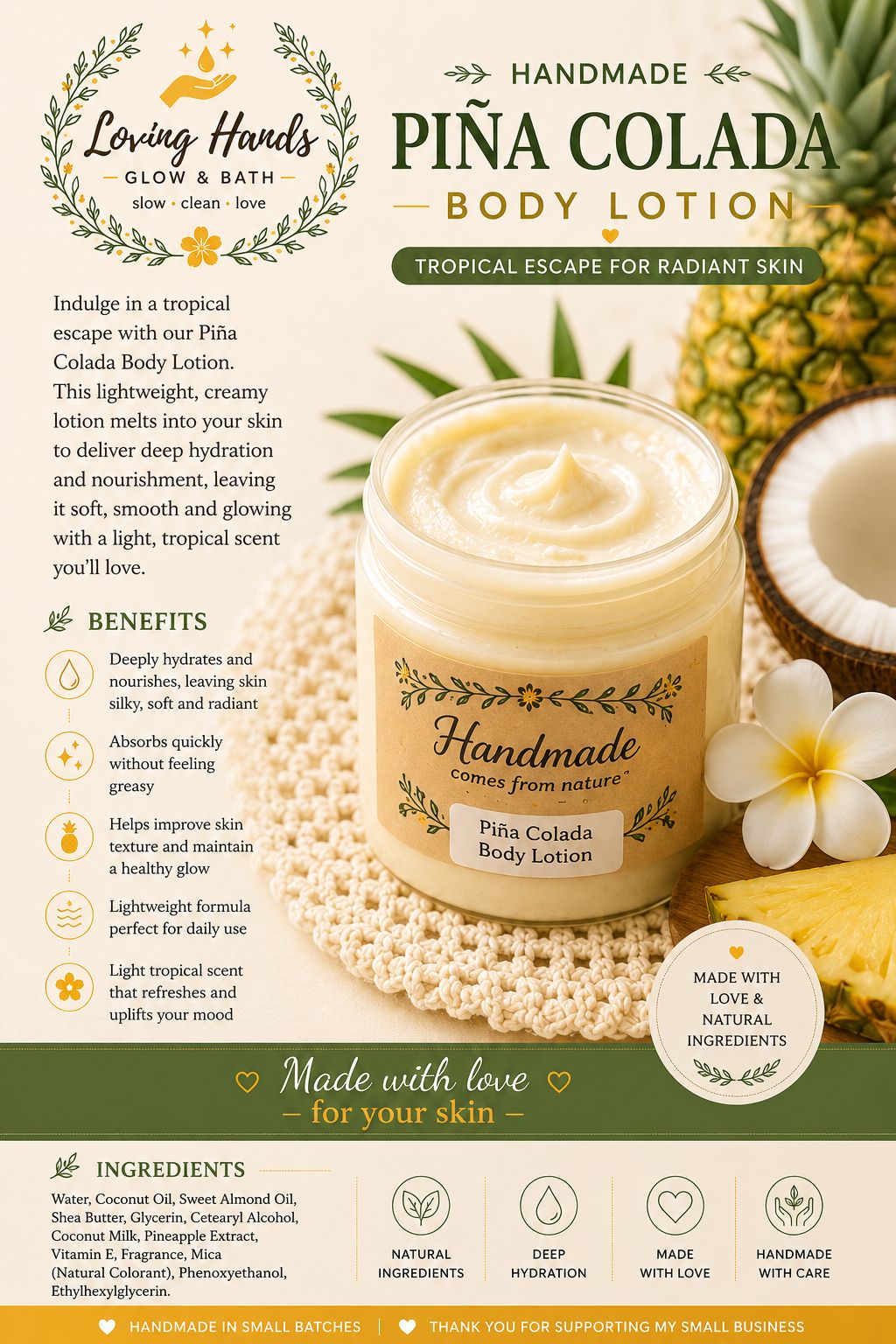 Piña Colada Body Lotion