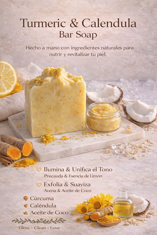 Turmeric & Calendula Soap Bar