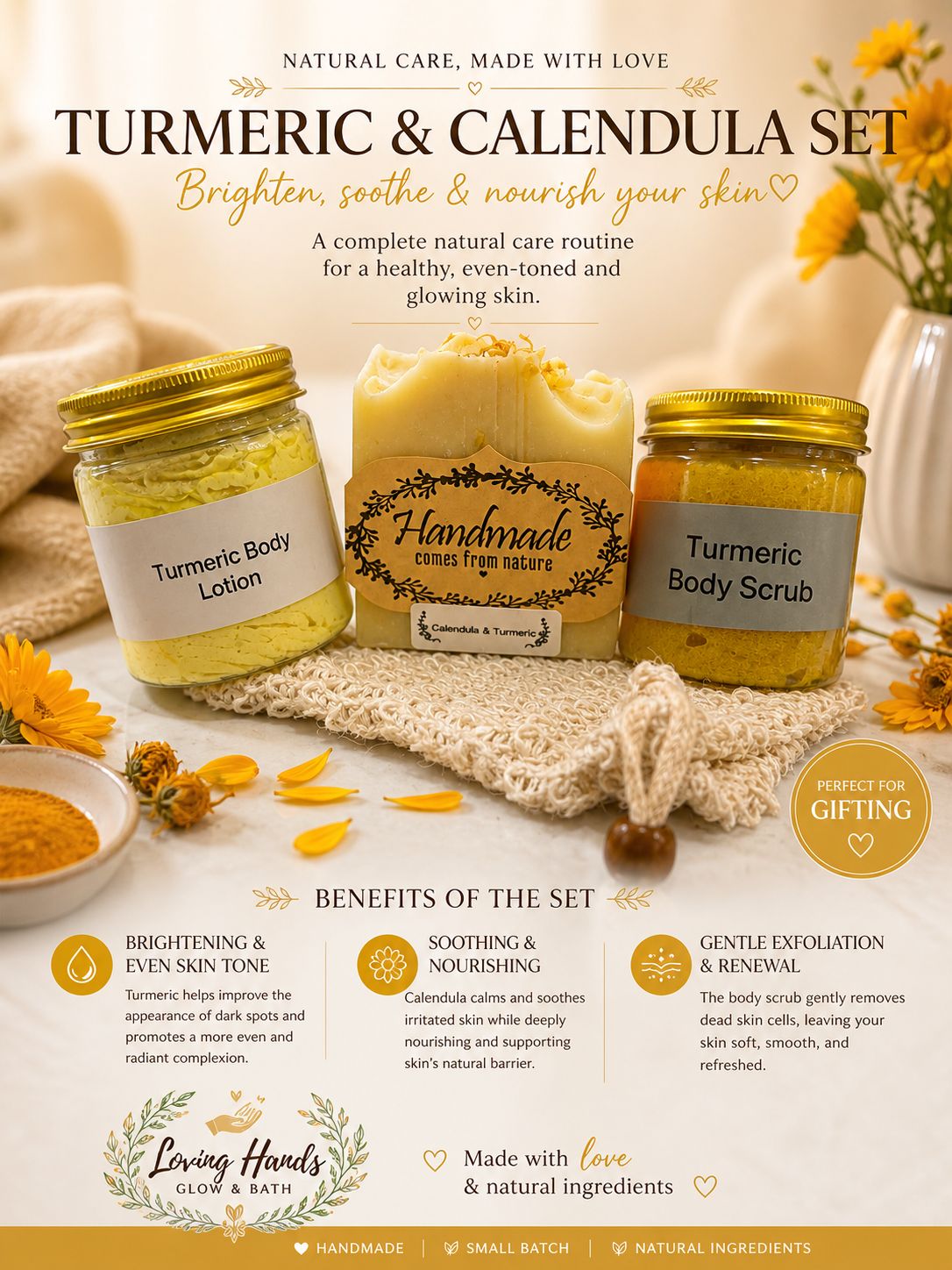 Turmeric & Calendula Set
