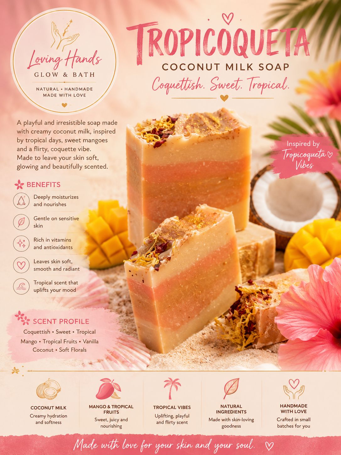 Tropical Soap "Tropicoqueta"